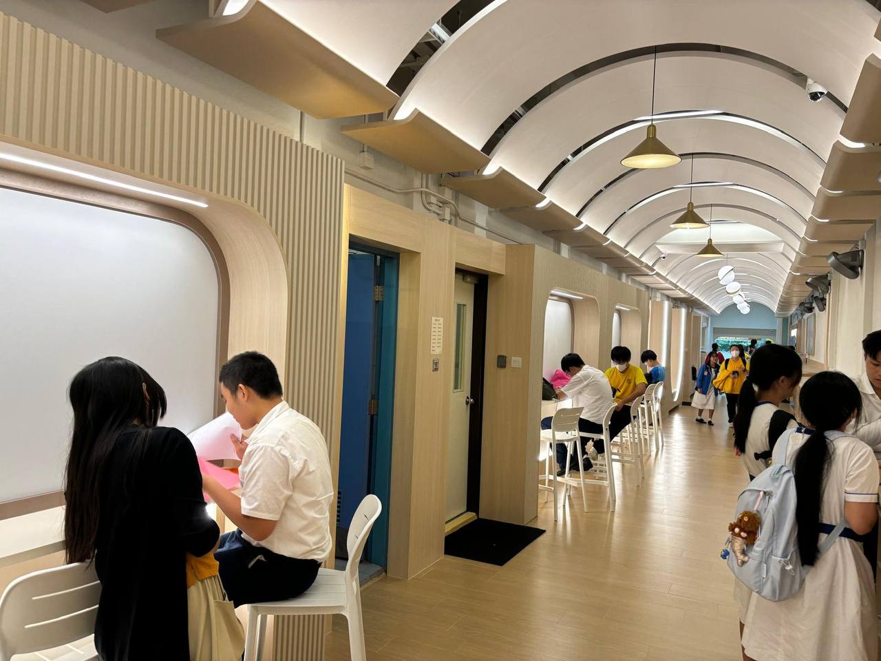 School Corridor
